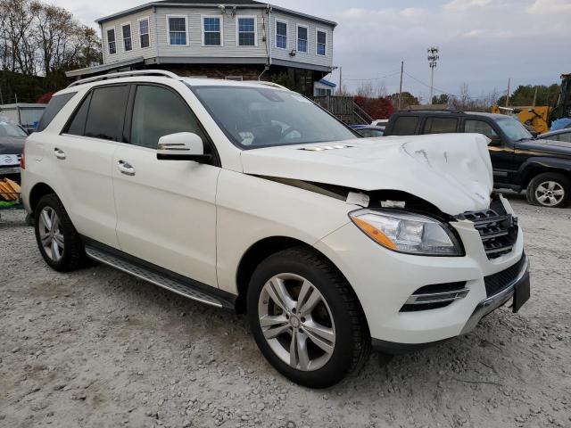 4JGDA5HB4DA239791 - 2013 MERCEDES-BENZ ML 350 4MATIC WHITE photo 4
