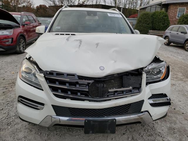 4JGDA5HB4DA239791 - 2013 MERCEDES-BENZ ML 350 4MATIC WHITE photo 5