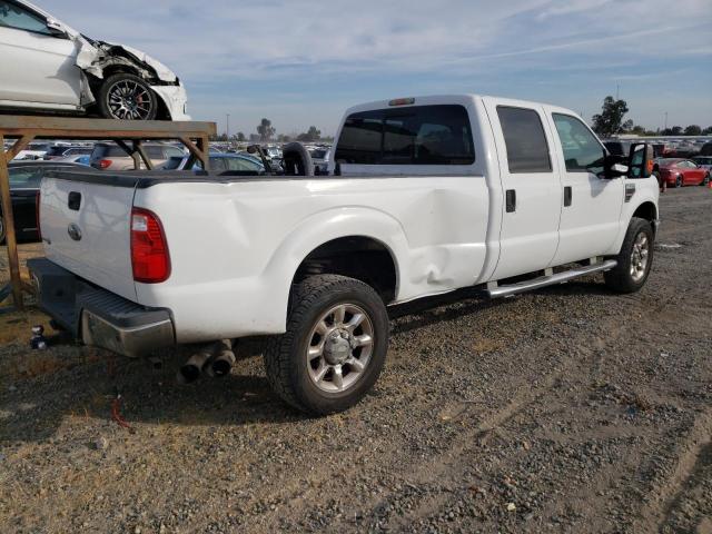 1FTWW31RX8EA25574 - 2008 FORD F350 SRW SUPER DUTY WHITE photo 3