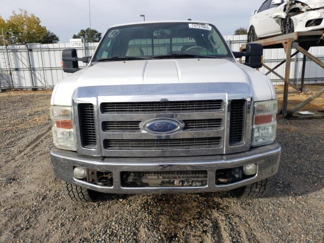 1FTWW31RX8EA25574 - 2008 FORD F350 SRW SUPER DUTY WHITE photo 5