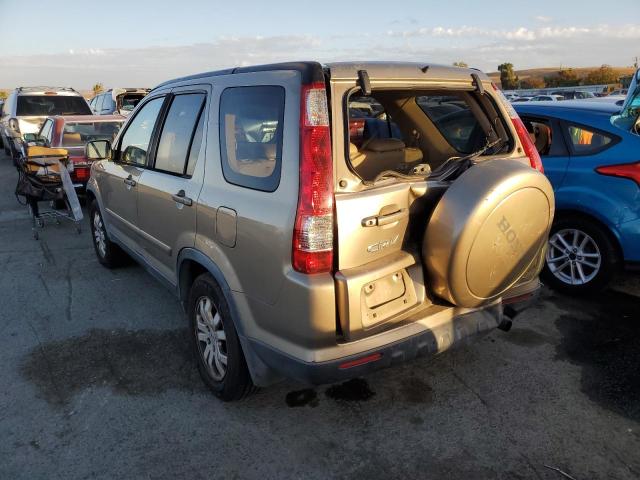 JHLRD78945C052165 - 2005 HONDA CR-V SE TAN photo 2