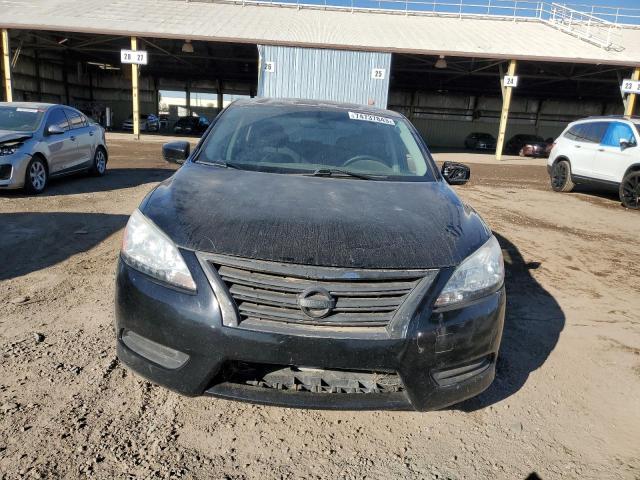 3N1AB7AP7EY311895 - 2014 NISSAN SENTRA S BLACK photo 5