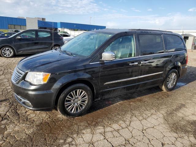 2C4RC1CG2ER133384 - 2014 CHRYSLER TOWN & COU TOURING L BLACK photo 1