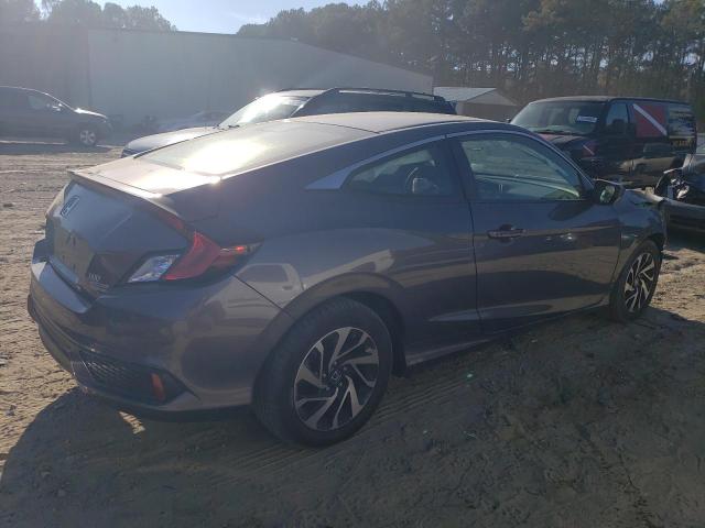 2HGFC4B07JH307623 - 2018 HONDA CIVIC LX GRAY photo 3