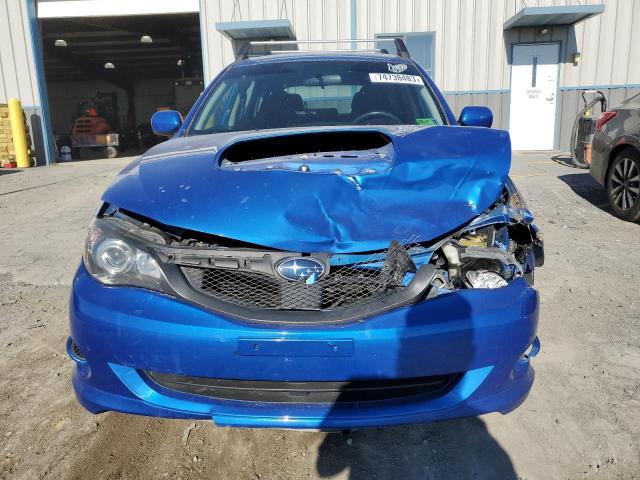 JF1GH7G67AG823761 - 2010 SUBARU IMPREZA WRX LIMITED BLUE photo 5