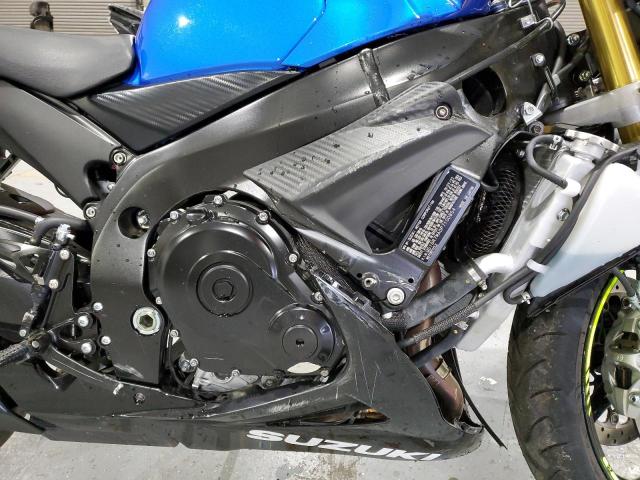 JS1GR7MA0P7100854 - 2023 SUZUKI GSX-R750 BLUE photo 7