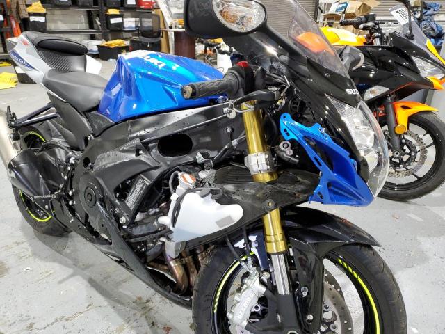 JS1GR7MA0P7100854 - 2023 SUZUKI GSX-R750 BLUE photo 9