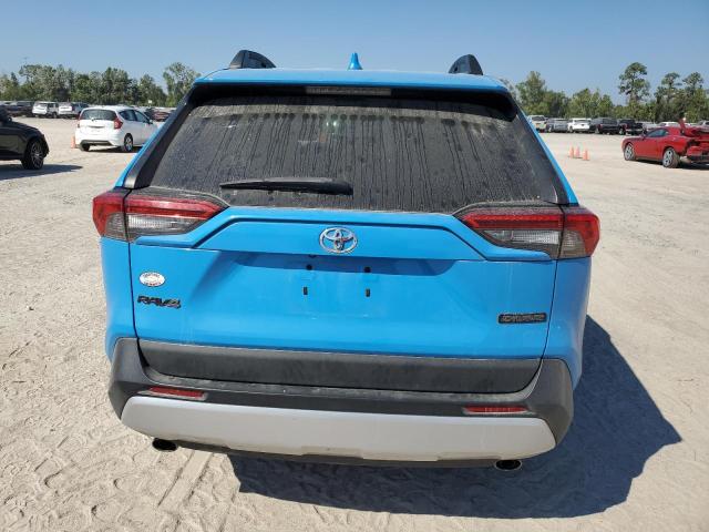 2T3J1RFVXMW210860 - 2021 TOYOTA RAV4 ADVENTURE BLUE photo 6