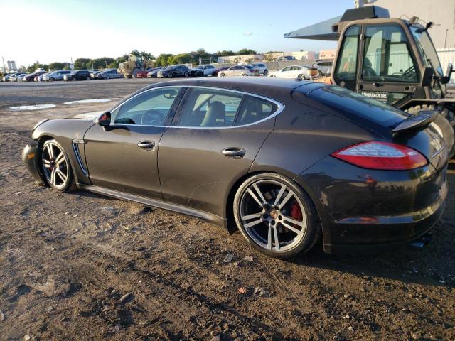 WP0AC2A79CL090190 - 2012 PORSCHE PANAMERA TURBO BLACK photo 2