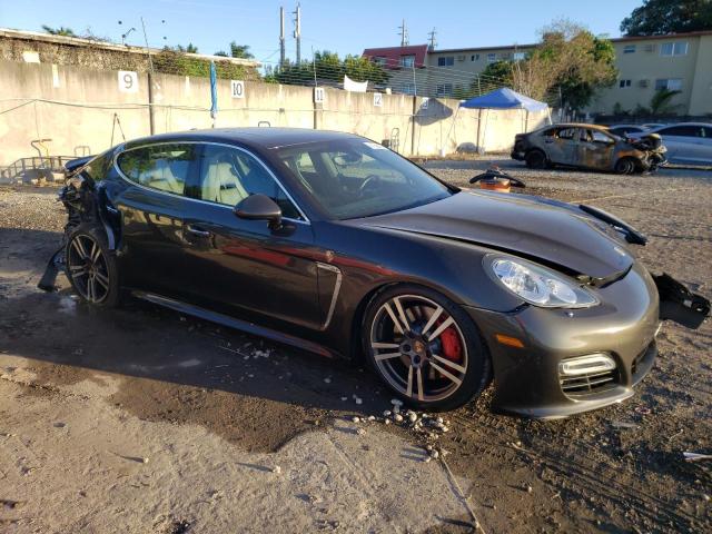 WP0AC2A79CL090190 - 2012 PORSCHE PANAMERA TURBO BLACK photo 4