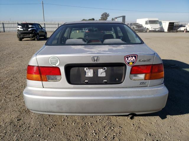 1HGEJ6127WL025931 - 1998 HONDA CIVIC DX SILVER photo 6