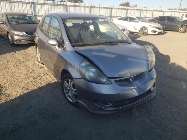 JHMGD38687S065043 - 2007 HONDA FIT S 银色 照片 4
