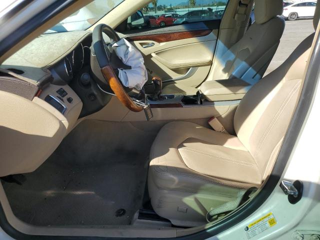 1G6DJ5EY5B0167454 - 2011 CADILLAC CTS PERFORMANCE COLLECTION WHITE photo 7