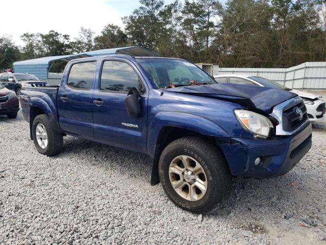 5TFJU4GN0EX056309 - 2014 TOYOTA TACOMA DOUBLE CAB PRERUNNER BLUE photo 4