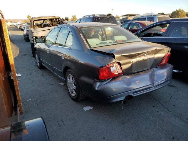 4A3AA46GX3E216763 - 2003 MITSUBISHI GALANT ES GRAY photo 2