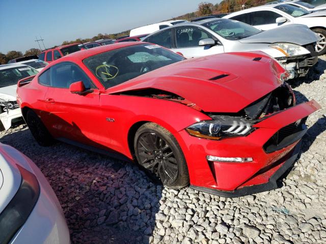 1FA6P8CF4M5103540 - 2021 FORD MUSTANG GT RED photo 4