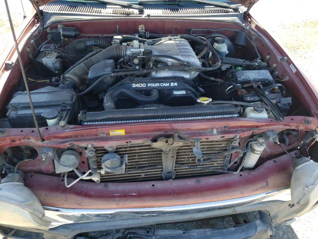 5TEGN92N33Z251743 - 2003 TOYOTA TACOMA DOUBLE CAB PRERUNNER RED photo 11