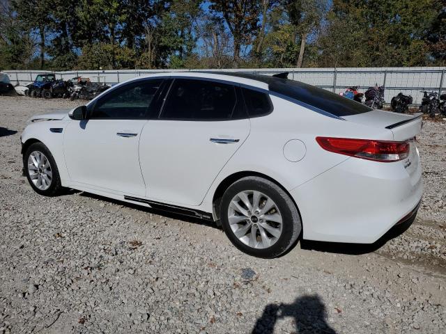 5XXGU4L39GG054762 - 2016 KIA OPTIMA EX WHITE photo 2