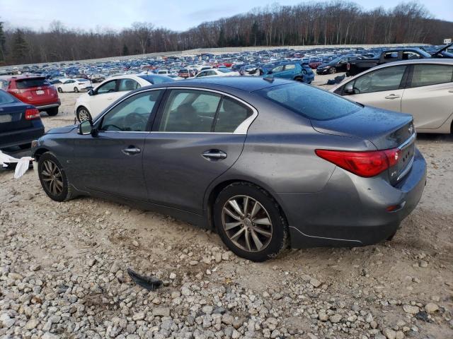 JN1BV7AR6FM408796 - 2015 INFINITI Q50 BASE GRAY photo 2