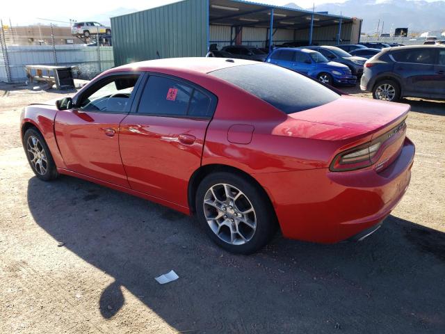 2C3CDXFG4FH779247 - 2015 DODGE CHARGER SE RED photo 2