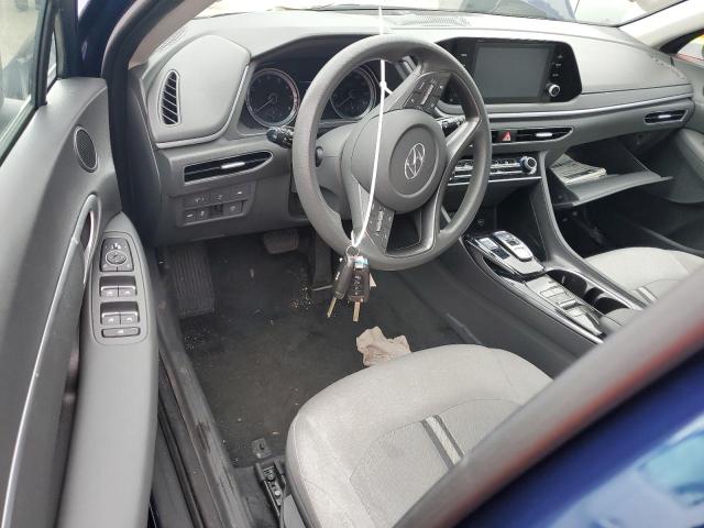 5NPEG4JA2LH055086 - 2020 HYUNDAI SONATA SE BLUE photo 8