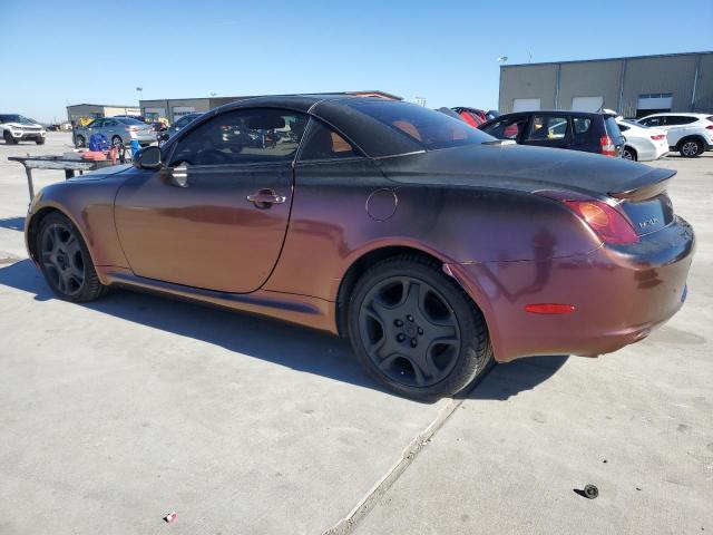 JTHFN48Y750063681 - 2005 LEXUS SC 430 TWO TONE photo 2