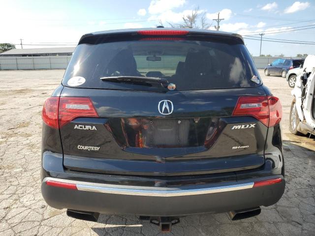 2HNYD2H68AH530820 - 2010 ACURA MDX TECHNOLOGY BLACK photo 6