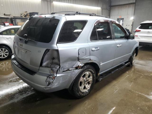 KNDJC733355458118 - 2005 KIA SORENTO EX SILVER photo 3