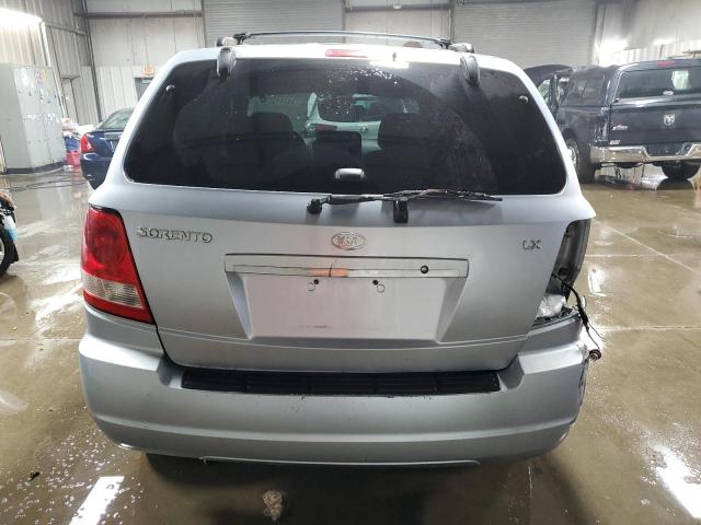 KNDJC733355458118 - 2005 KIA SORENTO EX SILVER photo 6