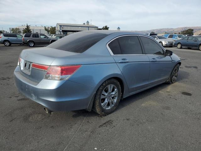 1HGCP2F47BA081155 - 2011 HONDA ACCORD LXP BLUE photo 3