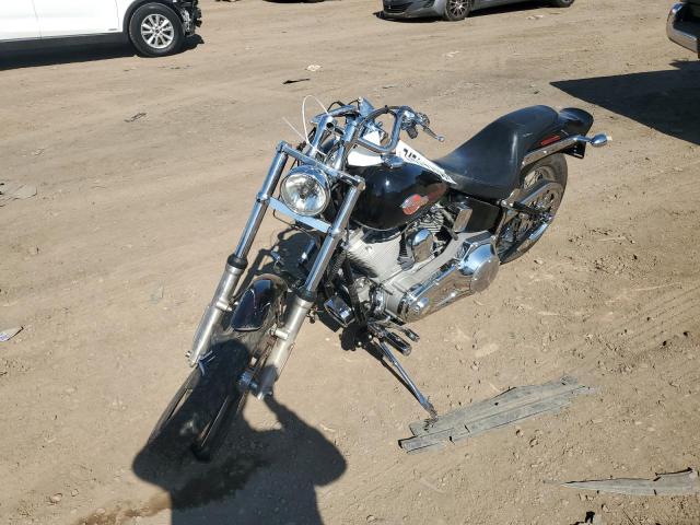 1HD1BHY115Y096058 - 2005 HARLEY-DAVIDSON FXST BLACK photo 2