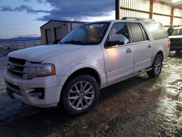 1FMJK2AT4FEF16940 - 2015 FORD EXPEDITION EL LIMITED WHITE photo 1