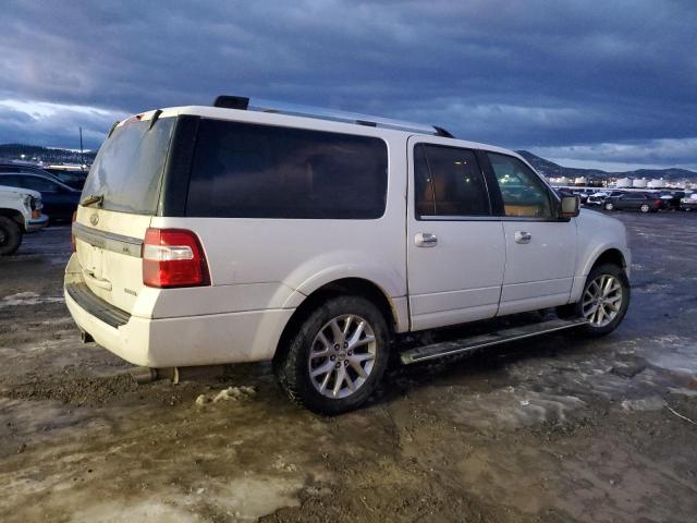 1FMJK2AT4FEF16940 - 2015 FORD EXPEDITION EL LIMITED WHITE photo 3