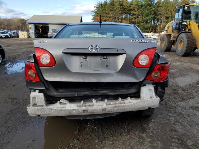 1NXBR32E17Z854695 - 2007 TOYOTA COROLLA CE SILVER photo 6