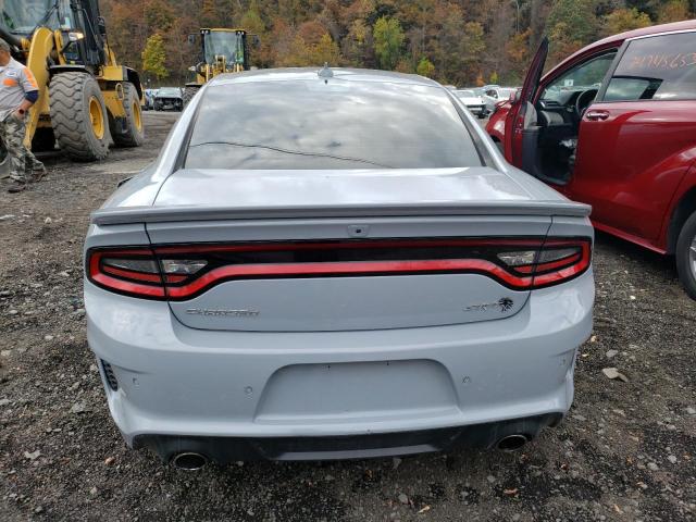 2C3CDXL90NH179698 - 2022 DODGE CHARGER SRT HELLCAT GRAY photo 6