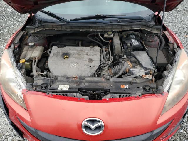 JM1BL1HF8A1314277 - 2010 MAZDA 3 I RED photo 11