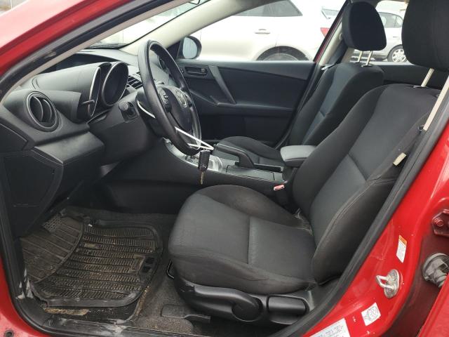 JM1BL1HF8A1314277 - 2010 MAZDA 3 I RED photo 7