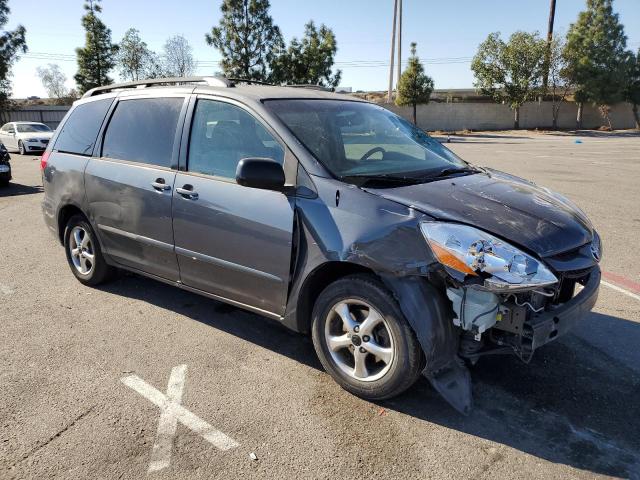 5TDZA23C86S566158 - 2006 TOYOTA SIENNA CE GRAY photo 4