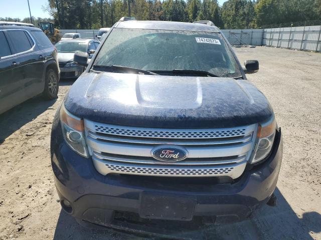 1FMHK8D82CGA06739 - 2012 FORD EXPLORER XLT BLUE photo 5