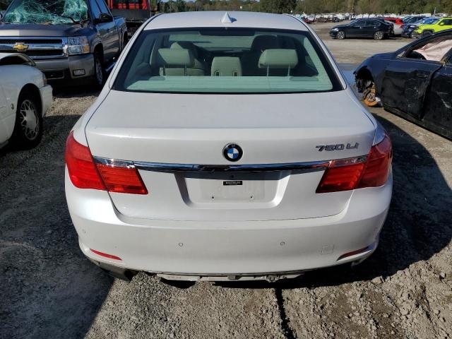 WBAKB8C53CDX20623 - 2012 BMW 750 LI WHITE photo 6