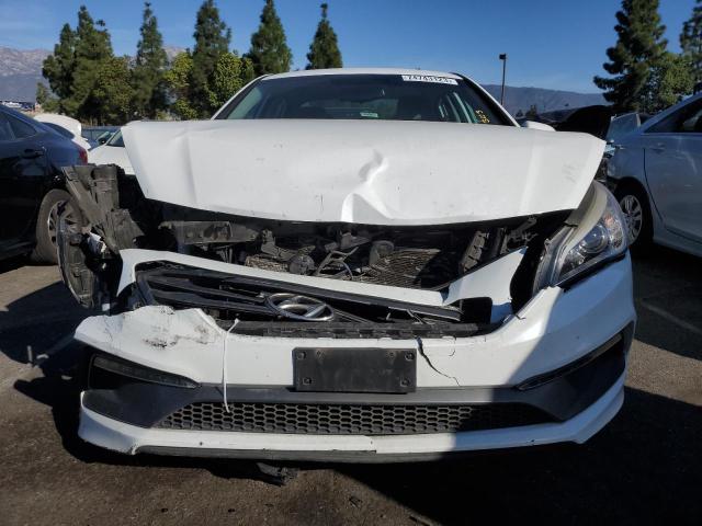 5NPE34AF7GH399266 - 2016 HYUNDAI SONATA SPORT WHITE photo 5