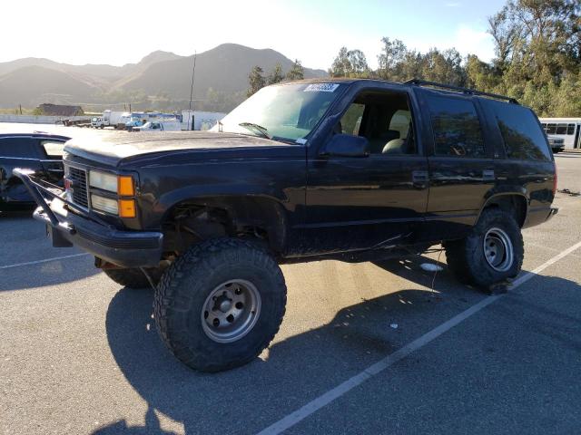 1GKEC13R9XJ766654 - 1999 GMC YUKON BLACK photo 1