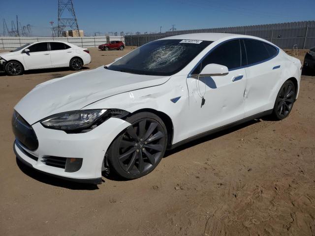 5YJSA1E1XFF105667 - 2015 TESLA MODEL S 白色 照片 1