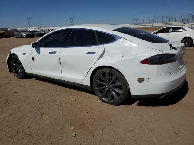 5YJSA1E1XFF105667 - 2015 TESLA MODEL S 白色 照片 2