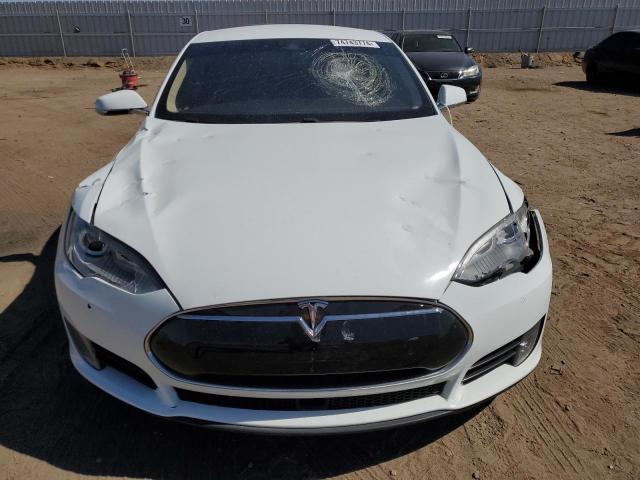 5YJSA1E1XFF105667 - 2015 TESLA MODEL S 白色 照片 5
