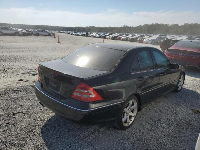 WDBRF52H37A935621 - 2007 MERCEDES-BENZ C 230 BLACK photo 3