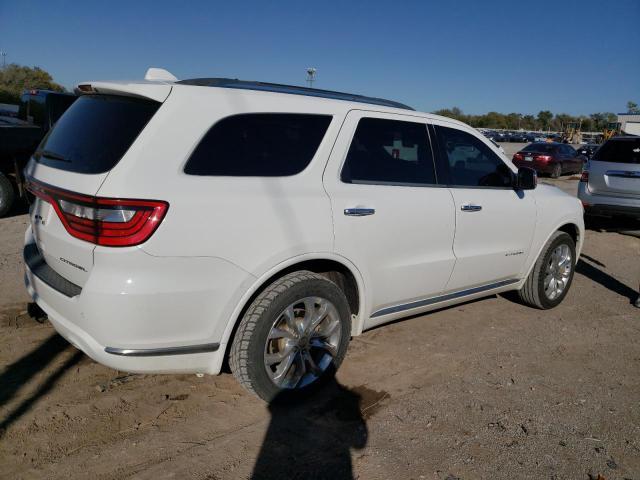 1C4RDJEG4GC363188 - 2016 DODGE DURANGO CITADEL WHITE photo 3