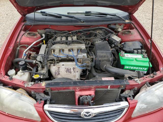 1YVGF22C4W5722190 - 1998 MAZDA 626 DX RED photo 11