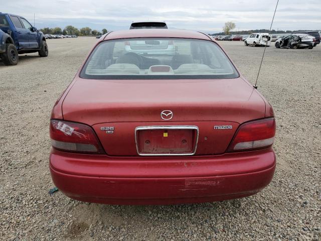 1YVGF22C4W5722190 - 1998 MAZDA 626 DX RED photo 6