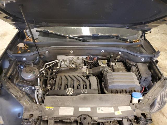 1V26E2CA0LC209266 - 2020 VOLKSWAGEN ATLAS CROS SE Черный фото 11